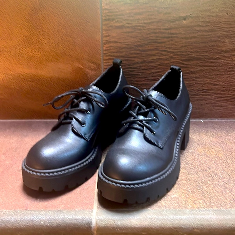 Madden Girl Trudy Platform Oxfords